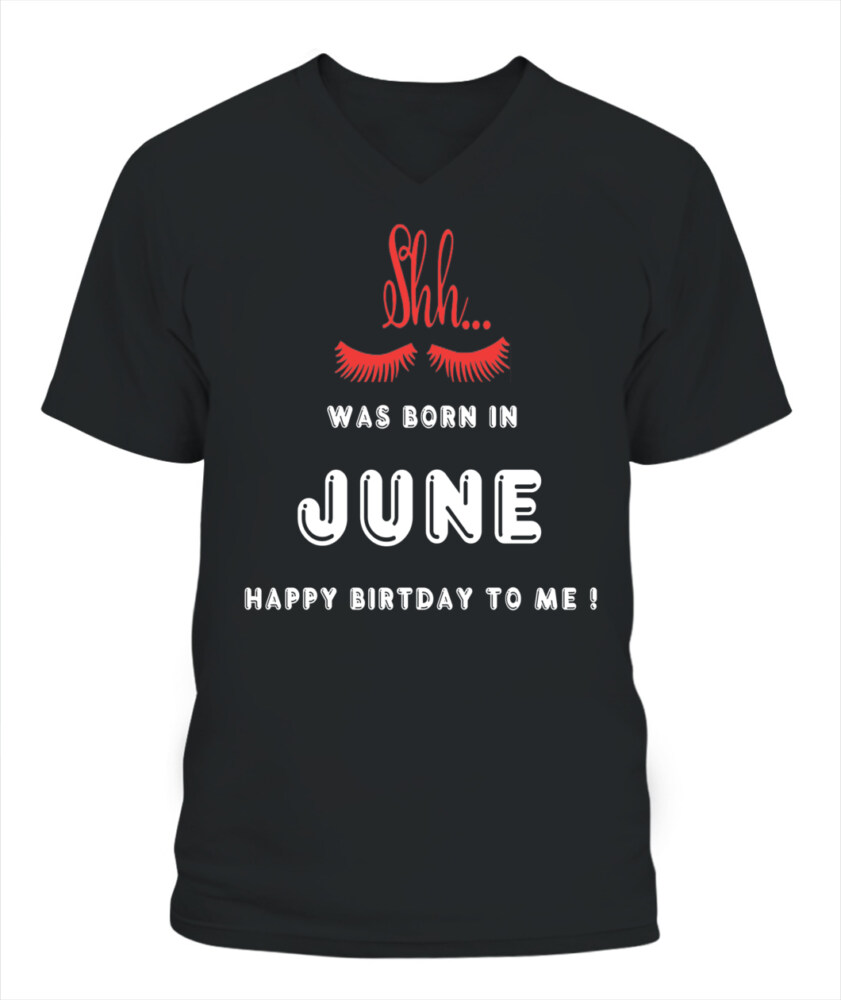 June girl Birthday Shirt, Custom Birthday Shirt, Queens Born In June, June Birthday Shirts For Woman, June girl Birthday Gifts 