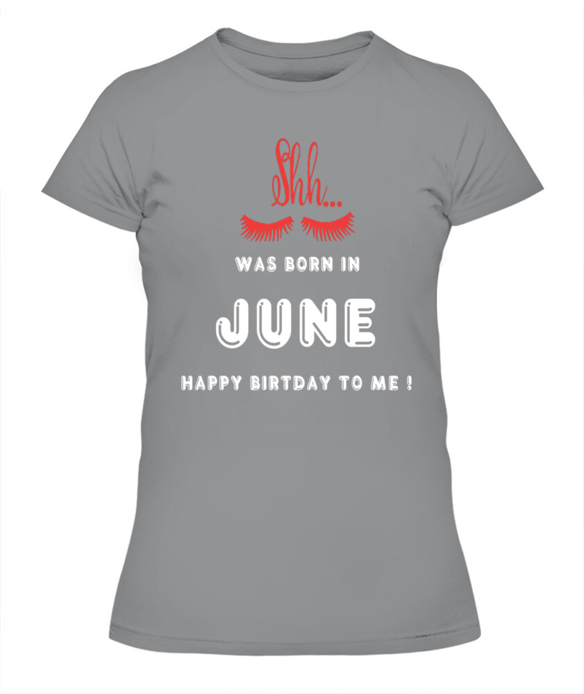June girl Birthday Shirt, Custom Birthday Shirt, Queens Born In June, June Birthday Shirts For Woman, June girl Birthday Gifts 
