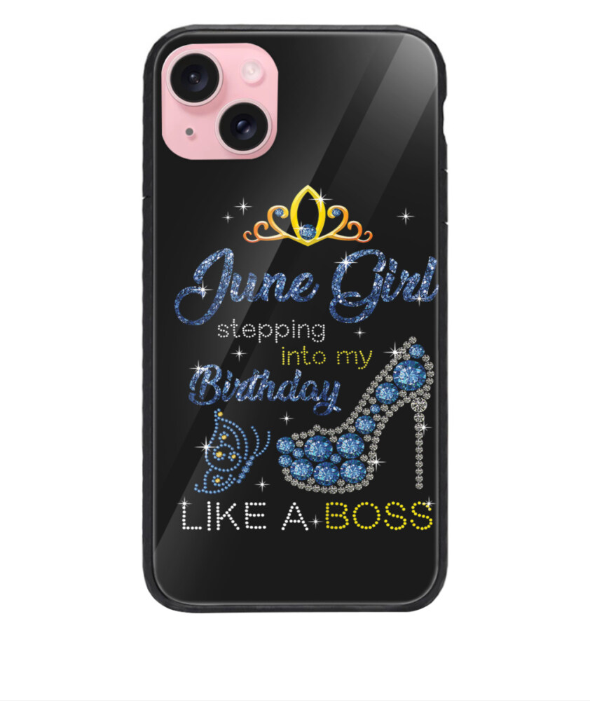 June girl stepping into my birthday like a queen iphone