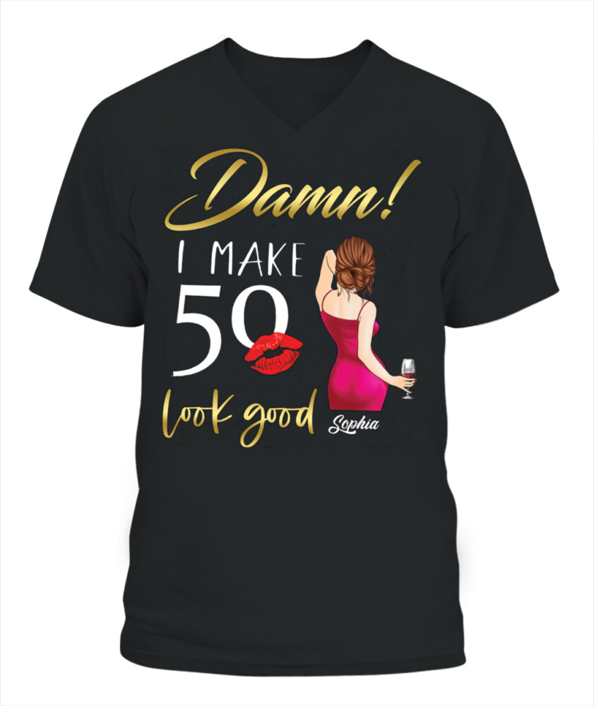 50th Birthday Shirts, Custom Birthday Shirts, Turning 50 Shirt, Gifts For Women Turning 50, 50 And Fabulous Shirt, 1973 Shirt, 50th Birthday Shirts For Her