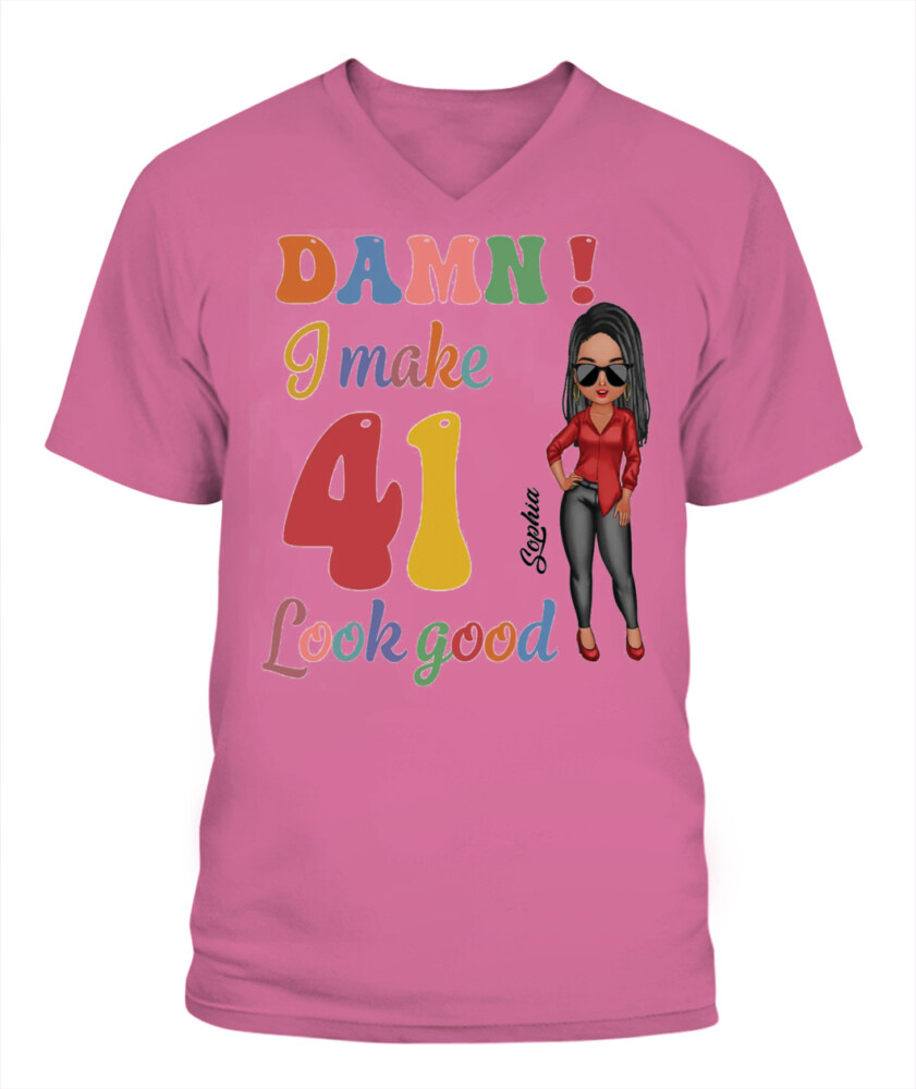 41st Birthday Shirts, Custom Birthday Shirts, Turning 41 Shirt, Gifts For Women Turning 41, 41 And Fabulous Shirt, 1983 Shirt