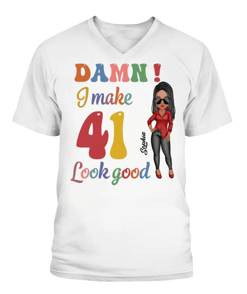 41st Birthday Shirts, Custom Birthday Shirts, Turning 41 Shirt, Gifts For Women Turning 41, 41 And Fabulous Shirt, 1983 Shirt