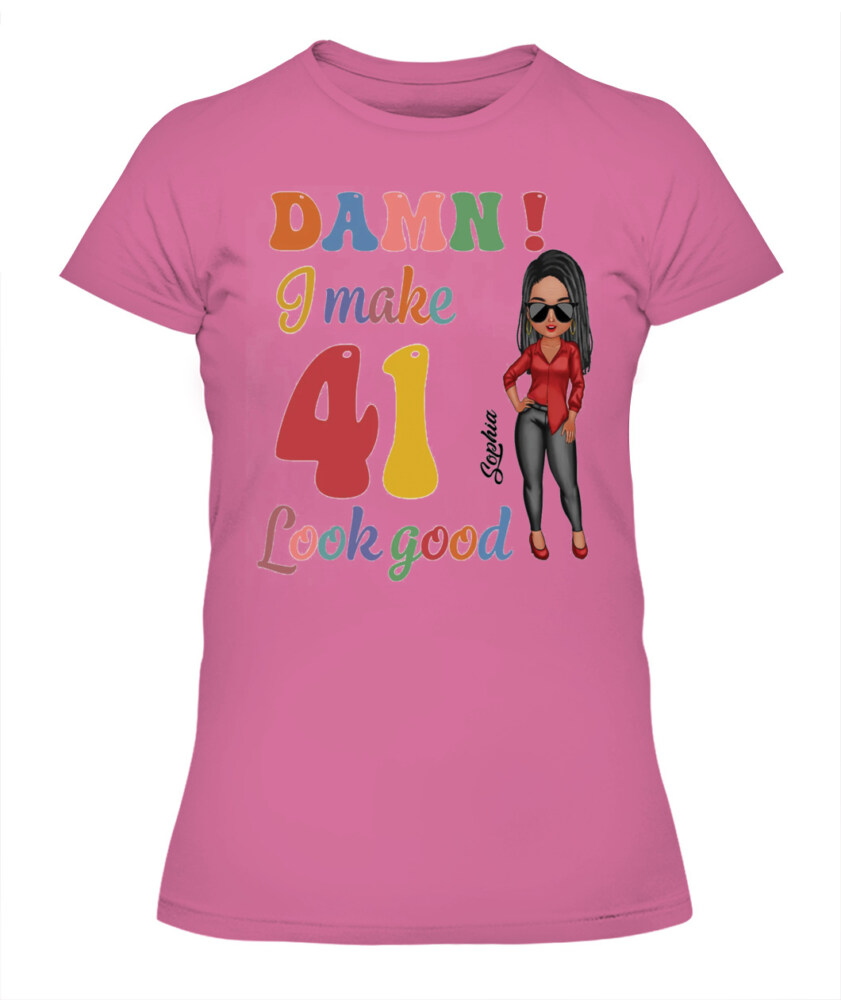 41st Birthday Shirts, Custom Birthday Shirts, Turning 41 Shirt, Gifts For Women Turning 41, 41 And Fabulous Shirt, 1983 Shirt