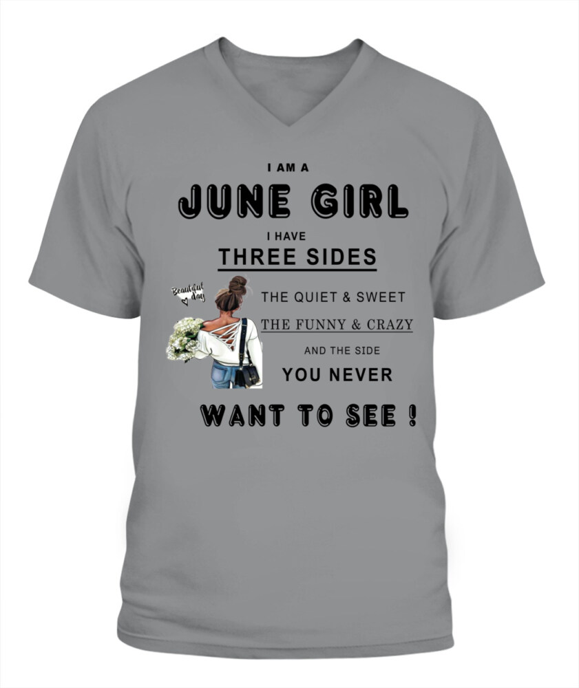 June never Birthday Shirt, Custom Birthday Shirt, Queens Born In June, June Birthday Shirts For Woman, June Birthday Gifts