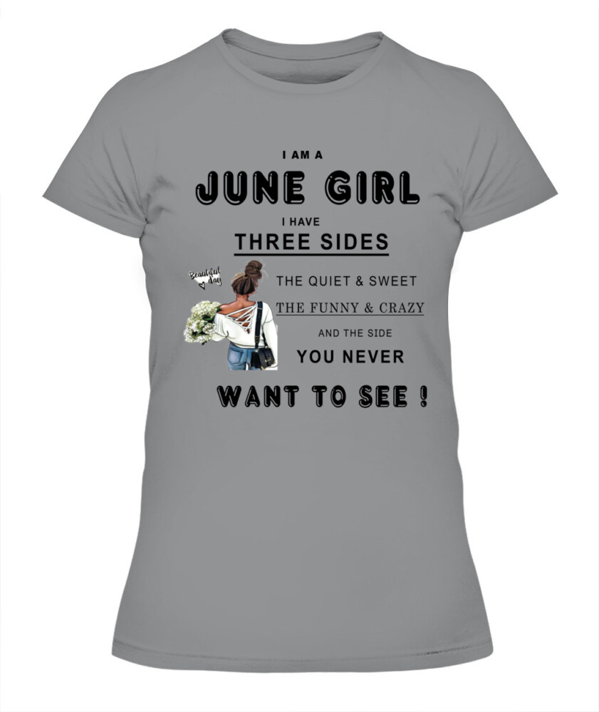 June never Birthday Shirt, Custom Birthday Shirt, Queens Born In June, June Birthday Shirts For Woman, June Birthday Gifts
