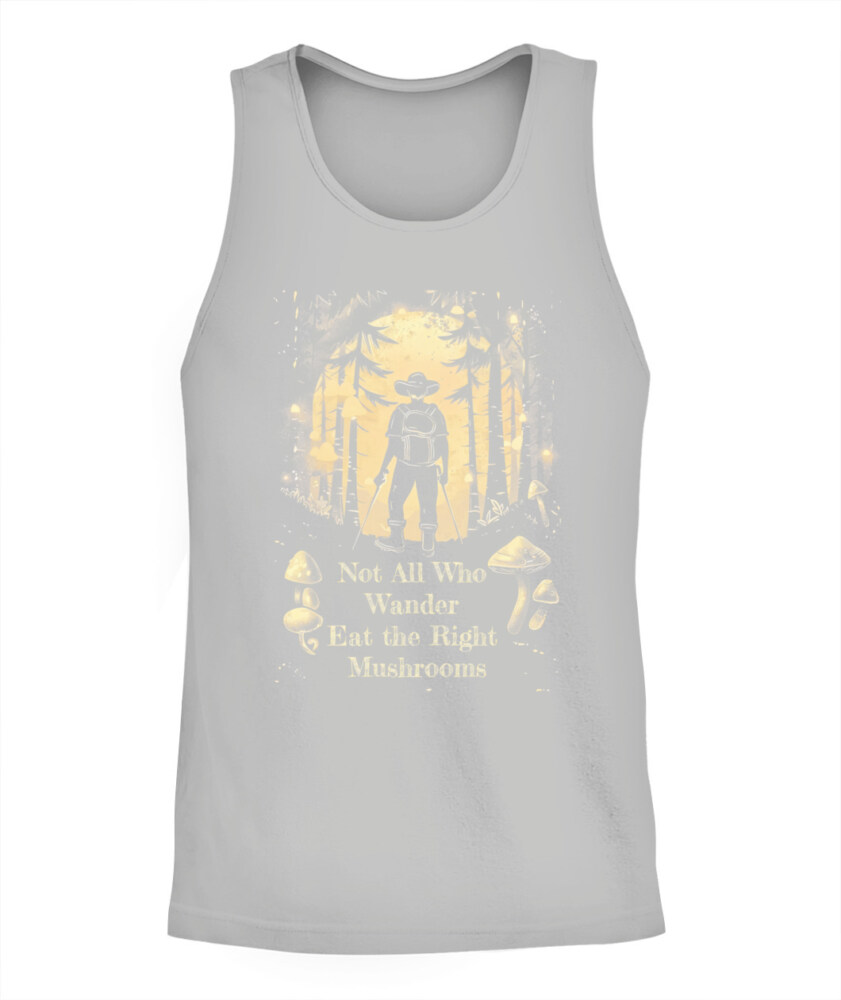 Not All Who Wander Eat the Right Mushrooms Shirt – Vintage Forest Psychedelic Tee