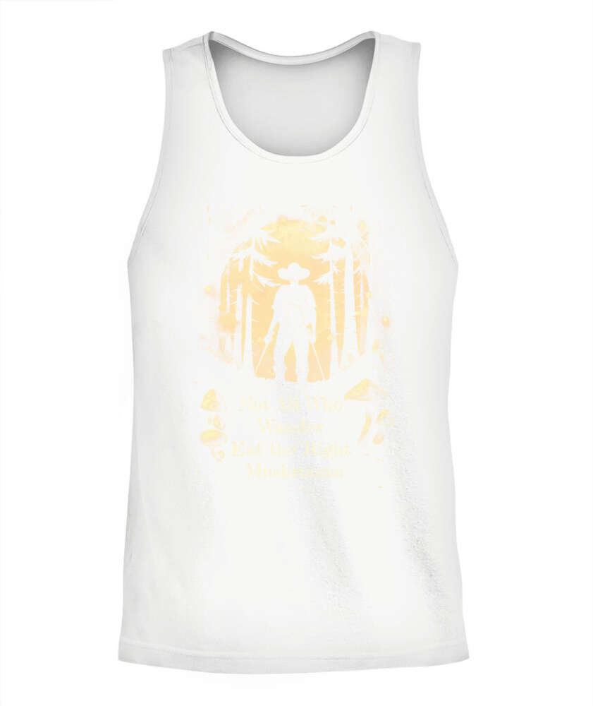 Not All Who Wander Eat the Right Mushrooms Shirt – Vintage Forest Psychedelic Tee