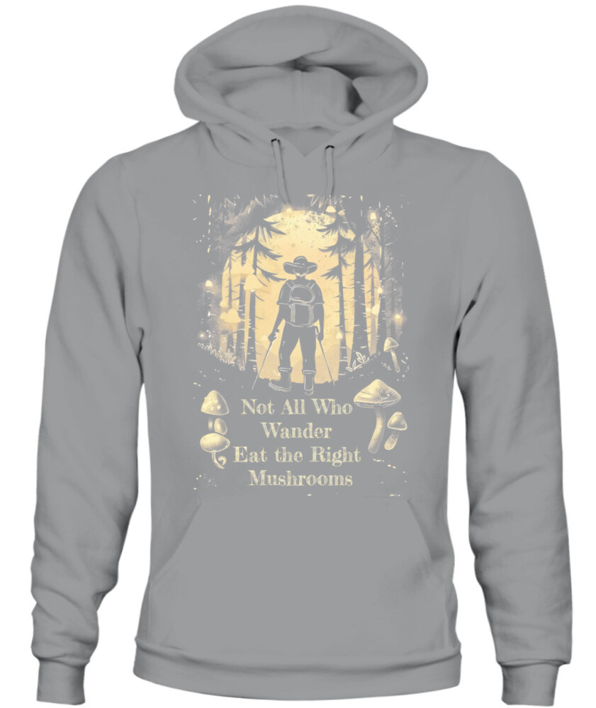 Not All Who Wander Eat the Right Mushrooms Shirt – Vintage Forest Psychedelic Tee