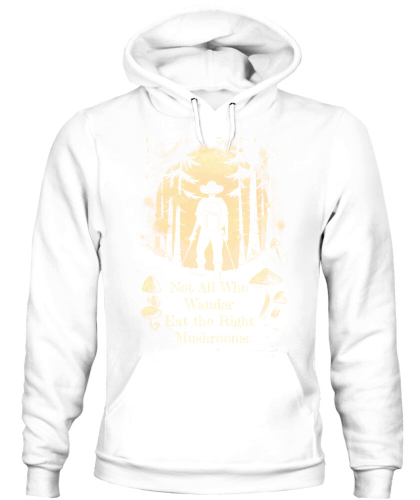 Not All Who Wander Eat the Right Mushrooms Shirt – Vintage Forest Psychedelic Tee