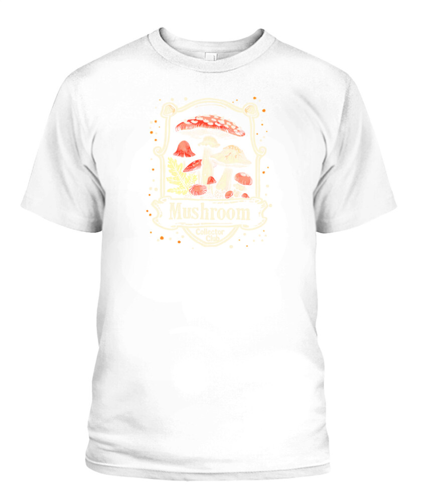 Mushroom Collector Club Shirt – Vintage Foraging T-Shirt for Nature & Fungi Lovers