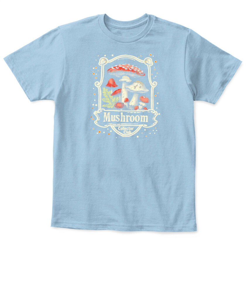 Mushroom Collector Club Shirt – Vintage Foraging T-Shirt for Nature & Fungi Lovers