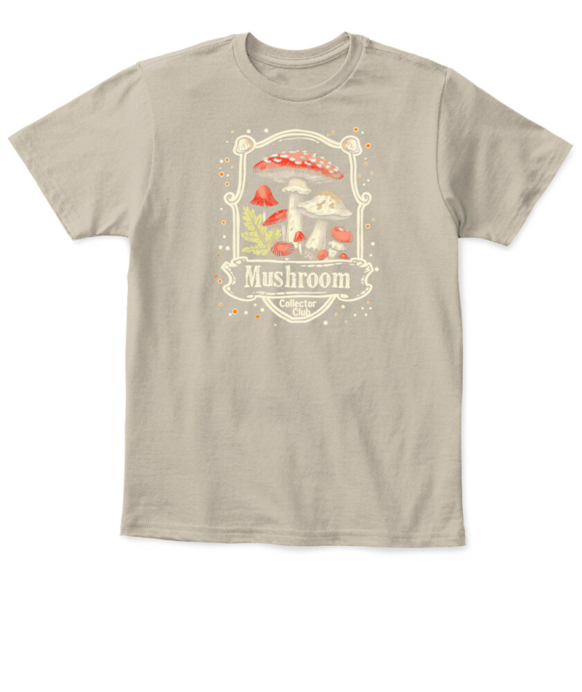 Mushroom Collector Club Shirt – Vintage Foraging T-Shirt for Nature & Fungi Lovers