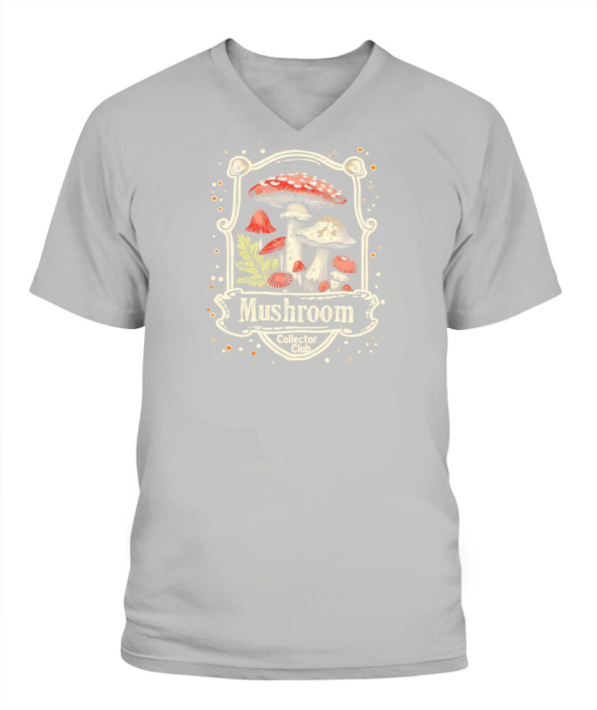 Mushroom Collector Club Shirt – Vintage Foraging T-Shirt for Nature & Fungi Lovers