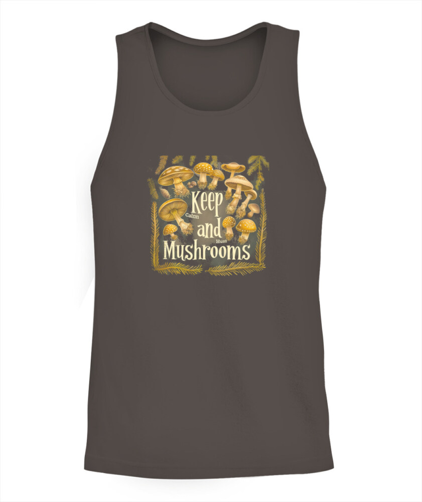 Keep Calm and Hunt Mushrooms - Funny Mushroom Hunting Shirt