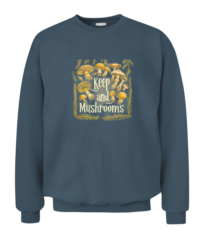 Keep Calm and Hunt Mushrooms - Funny Mushroom Hunting Shirt