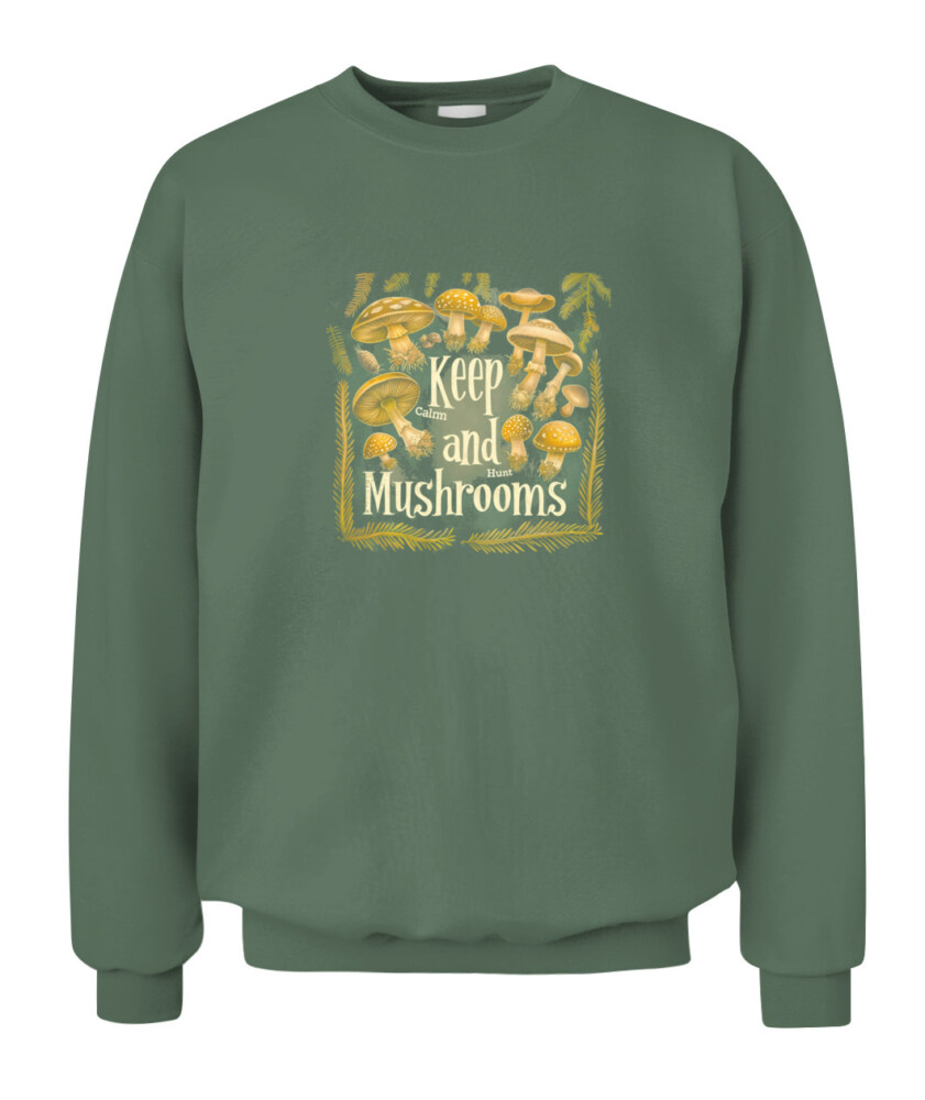 Keep Calm and Hunt Mushrooms - Funny Mushroom Hunting Shirt