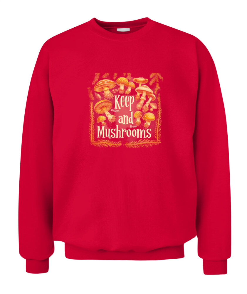 Keep Calm and Hunt Mushrooms - Funny Mushroom Hunting Shirt