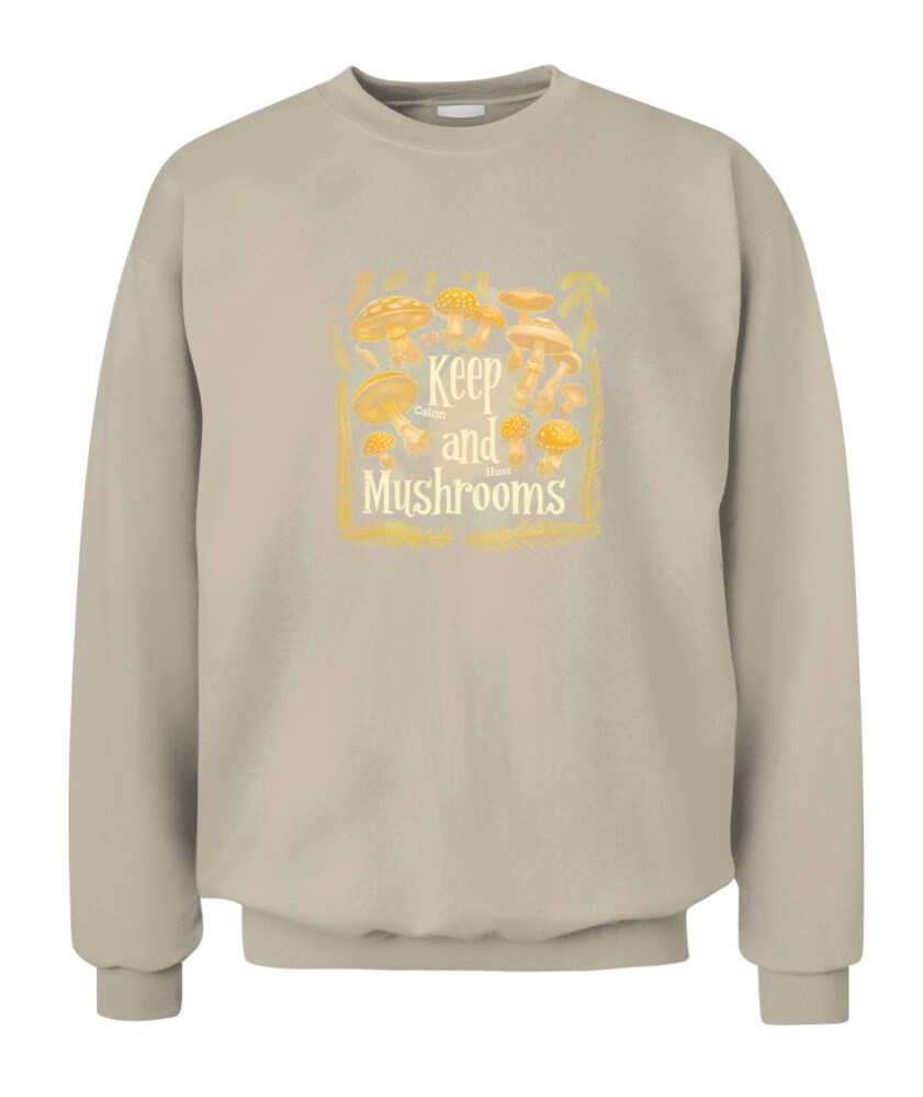 Keep Calm and Hunt Mushrooms - Funny Mushroom Hunting Shirt