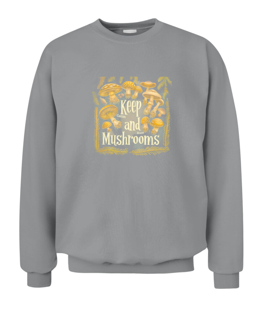 Keep Calm and Hunt Mushrooms - Funny Mushroom Hunting Shirt