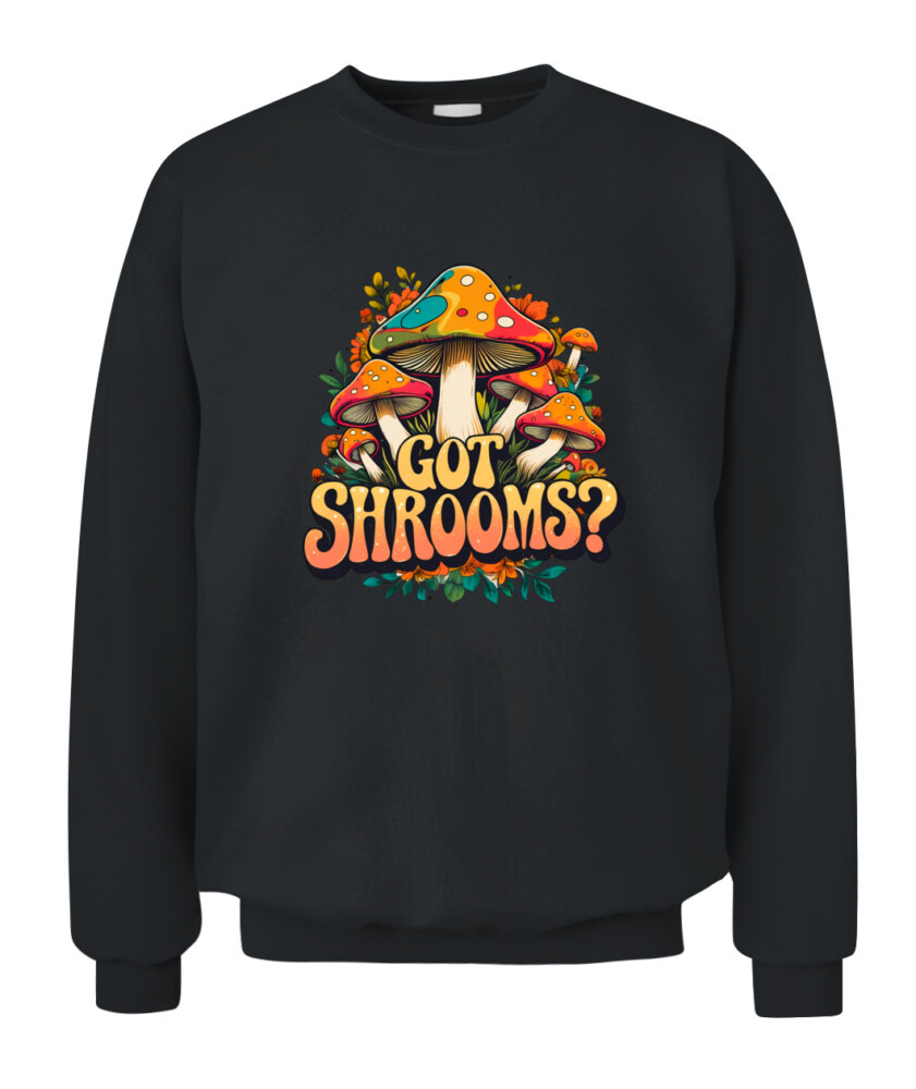 Got Shrooms? Funny Mushroom T-Shirt – Cottagecore Forager Tee for Mushroom Lovers, Vintage Minimal Design
