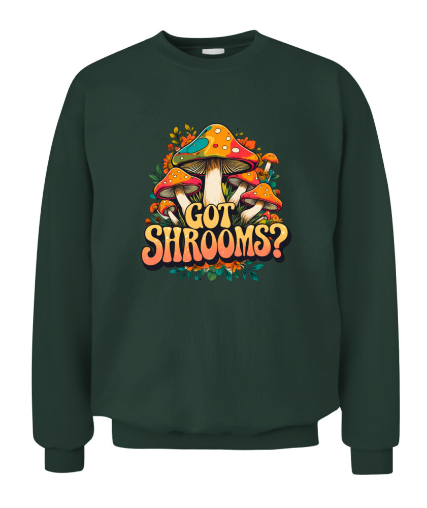 Got Shrooms? Funny Mushroom T-Shirt – Cottagecore Forager Tee for Mushroom Lovers, Vintage Minimal Design