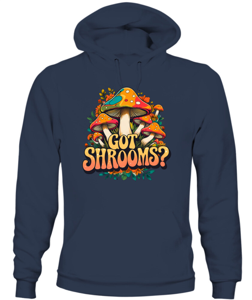 Got Shrooms? Funny Mushroom T-Shirt – Cottagecore Forager Tee for Mushroom Lovers, Vintage Minimal Design