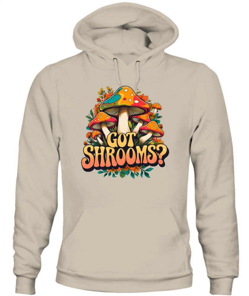 Got Shrooms? Funny Mushroom T-Shirt – Cottagecore Forager Tee for Mushroom Lovers, Vintage Minimal Design