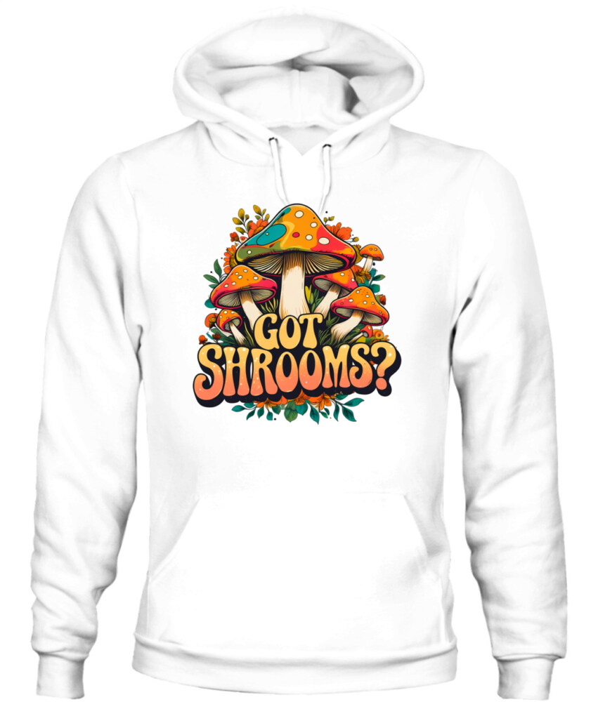 Got Shrooms? Funny Mushroom T-Shirt – Cottagecore Forager Tee for Mushroom Lovers, Vintage Minimal Design