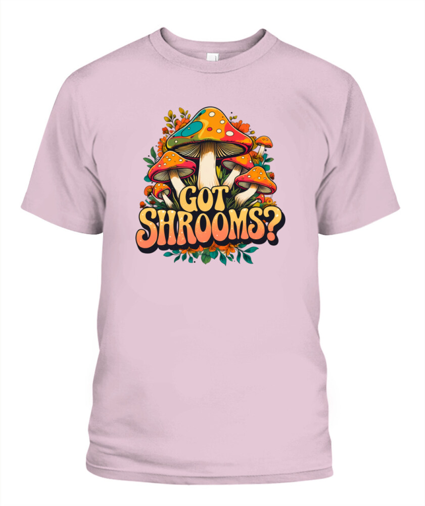 Got Shrooms? Funny Mushroom T-Shirt – Cottagecore Forager Tee for Mushroom Lovers, Vintage Minimal Design