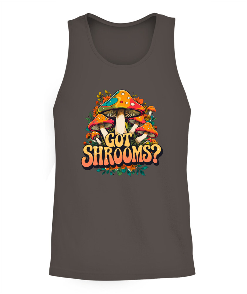 Got Shrooms? Funny Mushroom T-Shirt – Cottagecore Forager Tee for Mushroom Lovers, Vintage Minimal Design