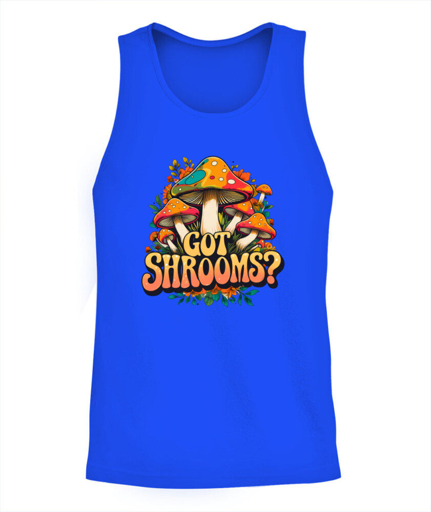 Got Shrooms? Funny Mushroom T-Shirt – Cottagecore Forager Tee for Mushroom Lovers, Vintage Minimal Design