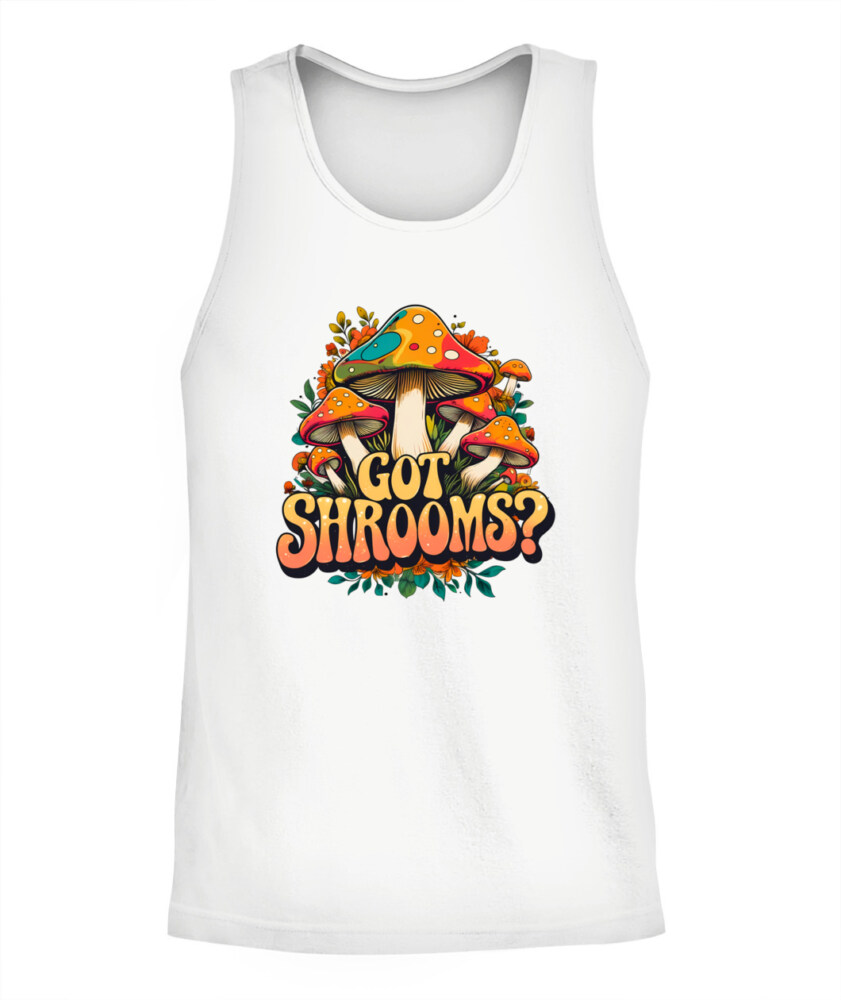 Got Shrooms? Funny Mushroom T-Shirt – Cottagecore Forager Tee for Mushroom Lovers, Vintage Minimal Design