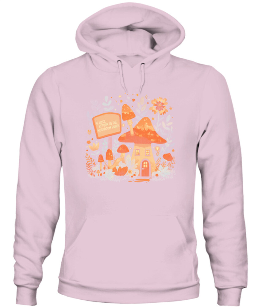 If Lost Return to the Mushroom Patch Shirt - Cute Funny Mushroom T-Shirt - Retro Forest Aesthetic Tee for Nature Lovers