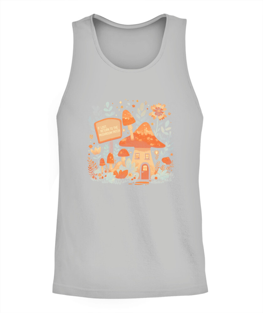 If Lost Return to the Mushroom Patch Shirt - Cute Funny Mushroom T-Shirt - Retro Forest Aesthetic Tee for Nature Lovers