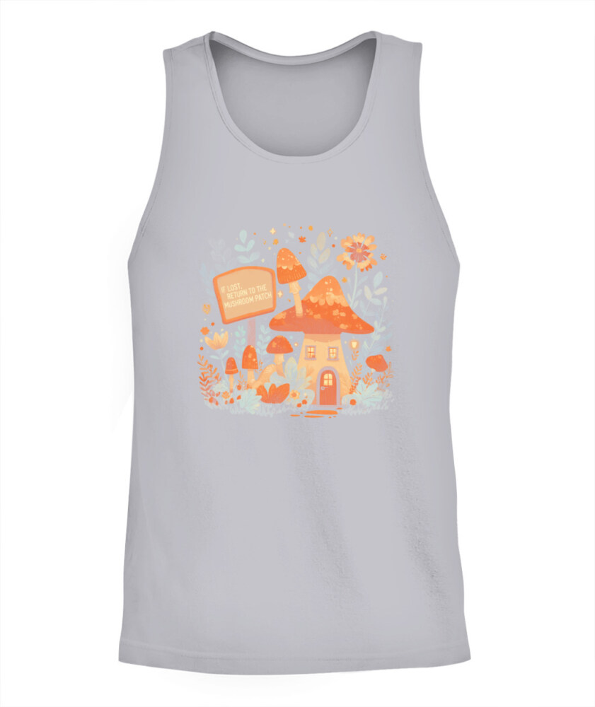 If Lost Return to the Mushroom Patch Shirt - Cute Funny Mushroom T-Shirt - Retro Forest Aesthetic Tee for Nature Lovers