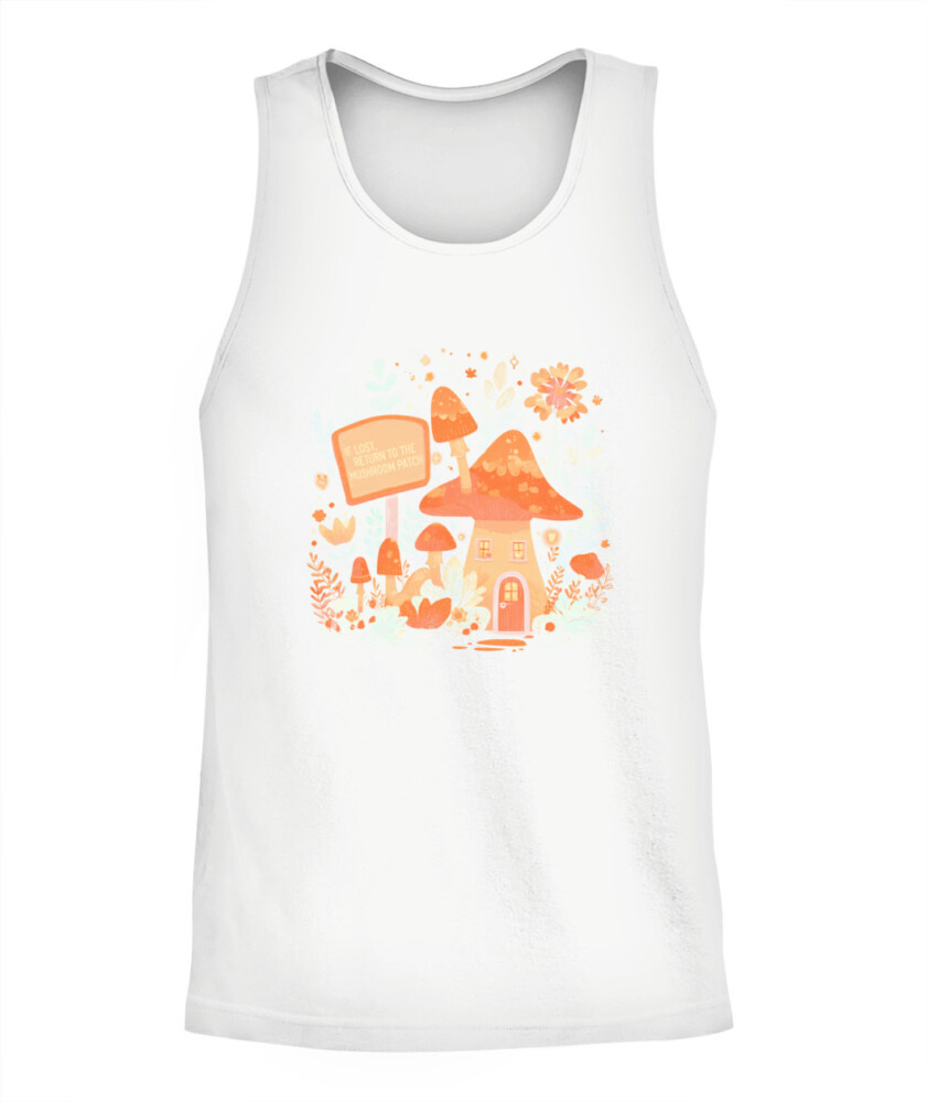 If Lost Return to the Mushroom Patch Shirt - Cute Funny Mushroom T-Shirt - Retro Forest Aesthetic Tee for Nature Lovers