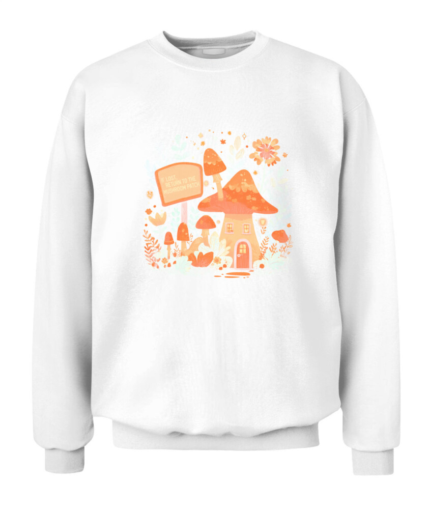 If Lost Return to the Mushroom Patch Shirt - Cute Funny Mushroom T-Shirt - Retro Forest Aesthetic Tee for Nature Lovers