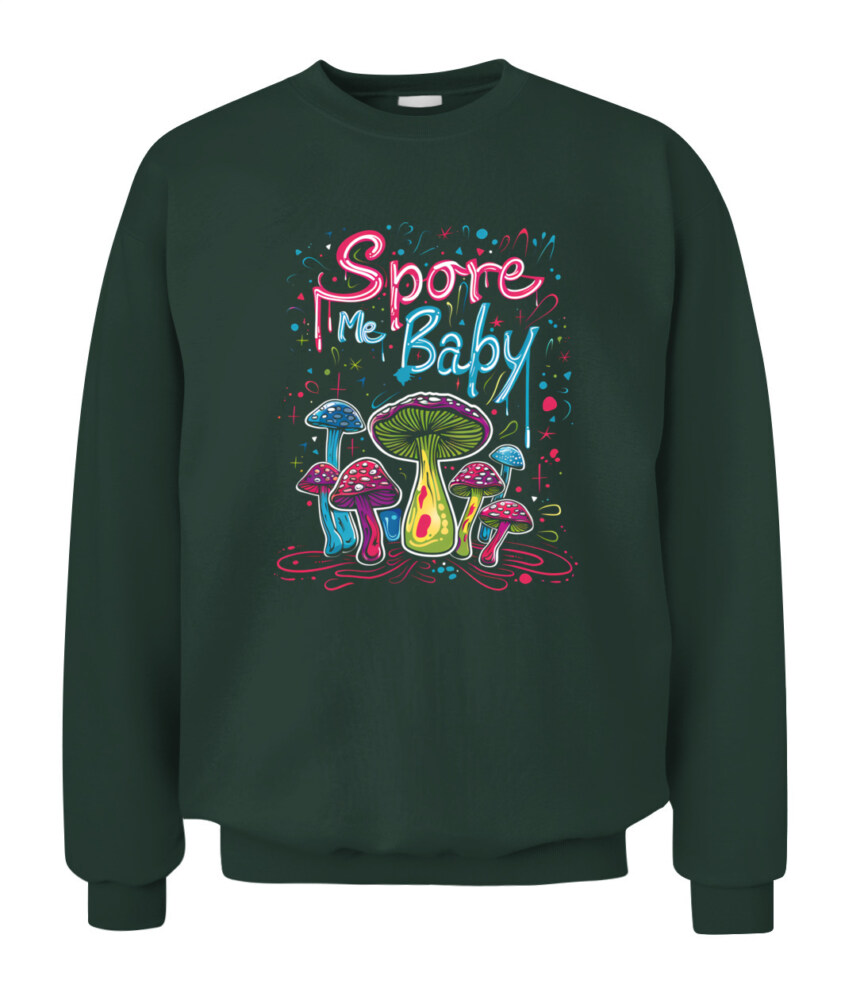 Spore Me, Baby – Psychedelic Mushroom Shirt for Fungi Lovers