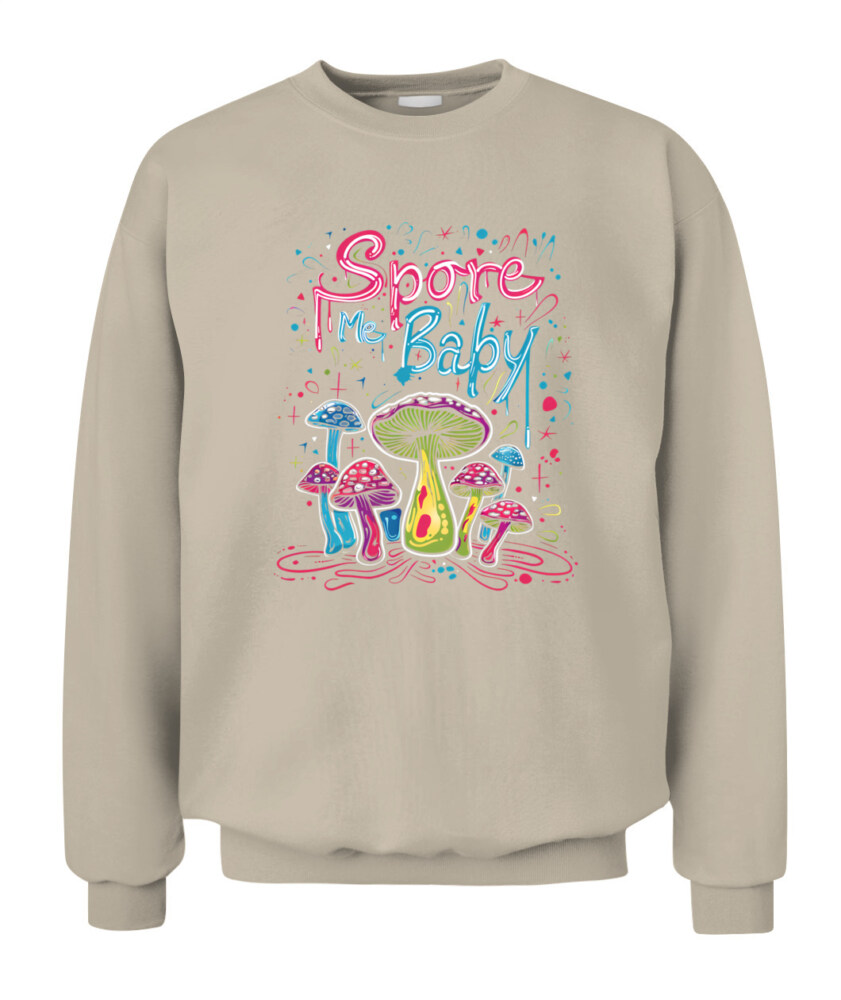 Spore Me, Baby – Psychedelic Mushroom Shirt for Fungi Lovers