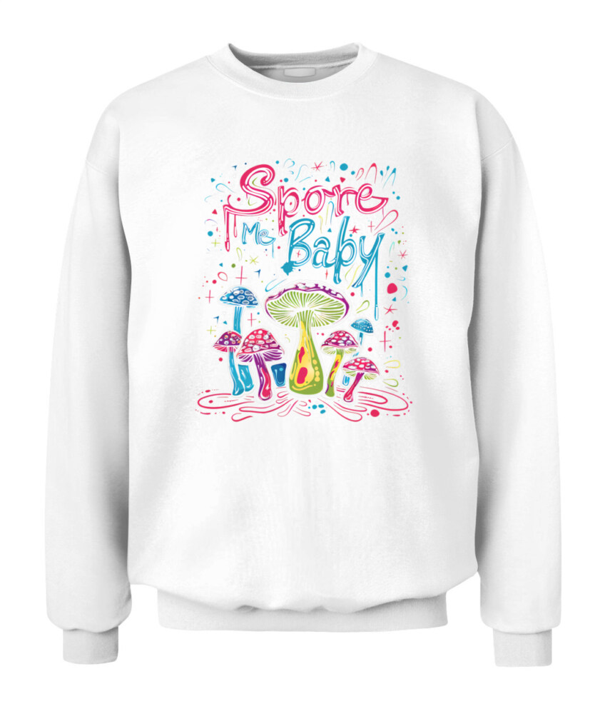 Spore Me, Baby – Psychedelic Mushroom Shirt for Fungi Lovers