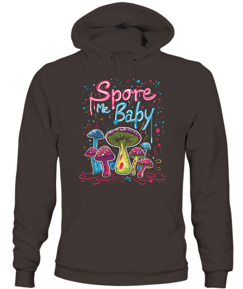 Spore Me, Baby – Psychedelic Mushroom Shirt for Fungi Lovers