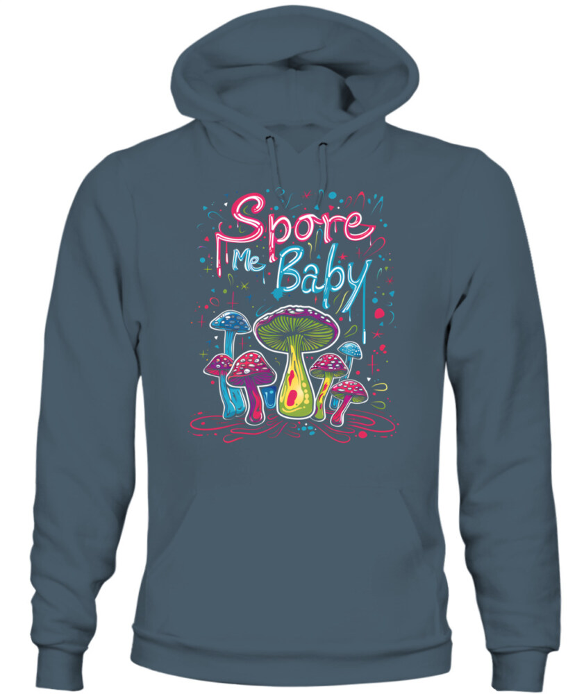 Spore Me, Baby – Psychedelic Mushroom Shirt for Fungi Lovers