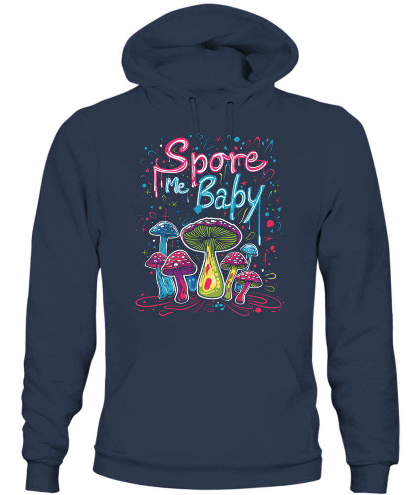 Spore Me, Baby – Psychedelic Mushroom Shirt for Fungi Lovers