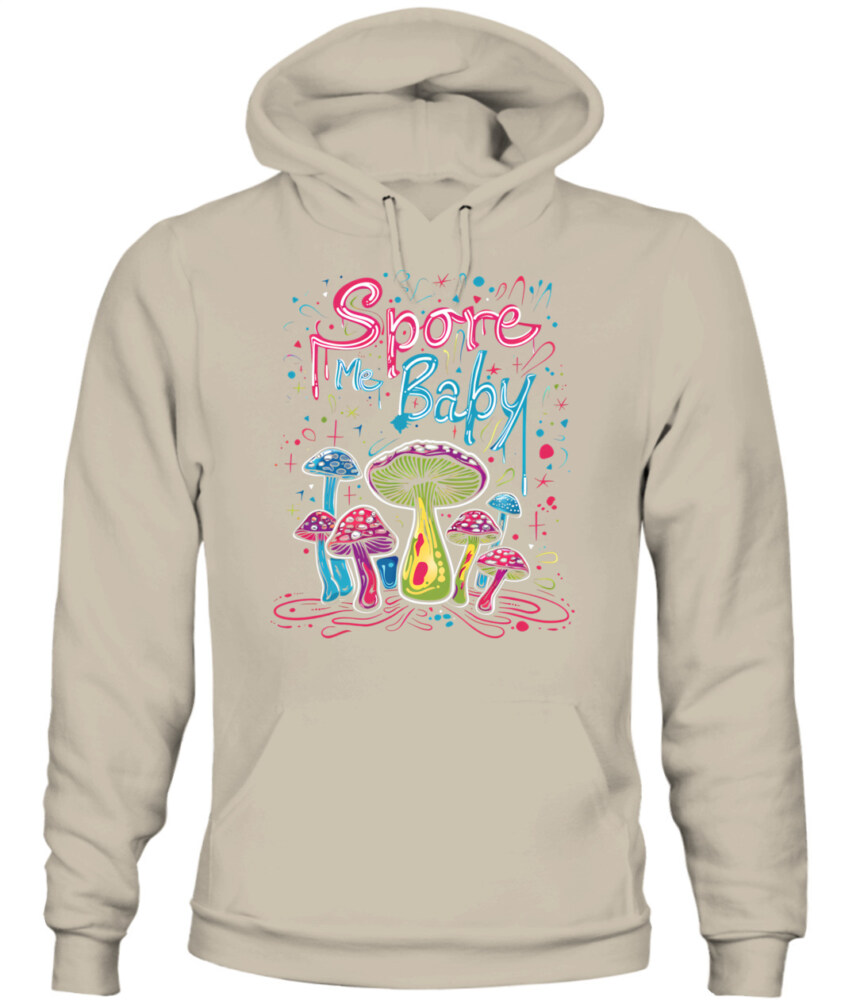 Spore Me, Baby – Psychedelic Mushroom Shirt for Fungi Lovers