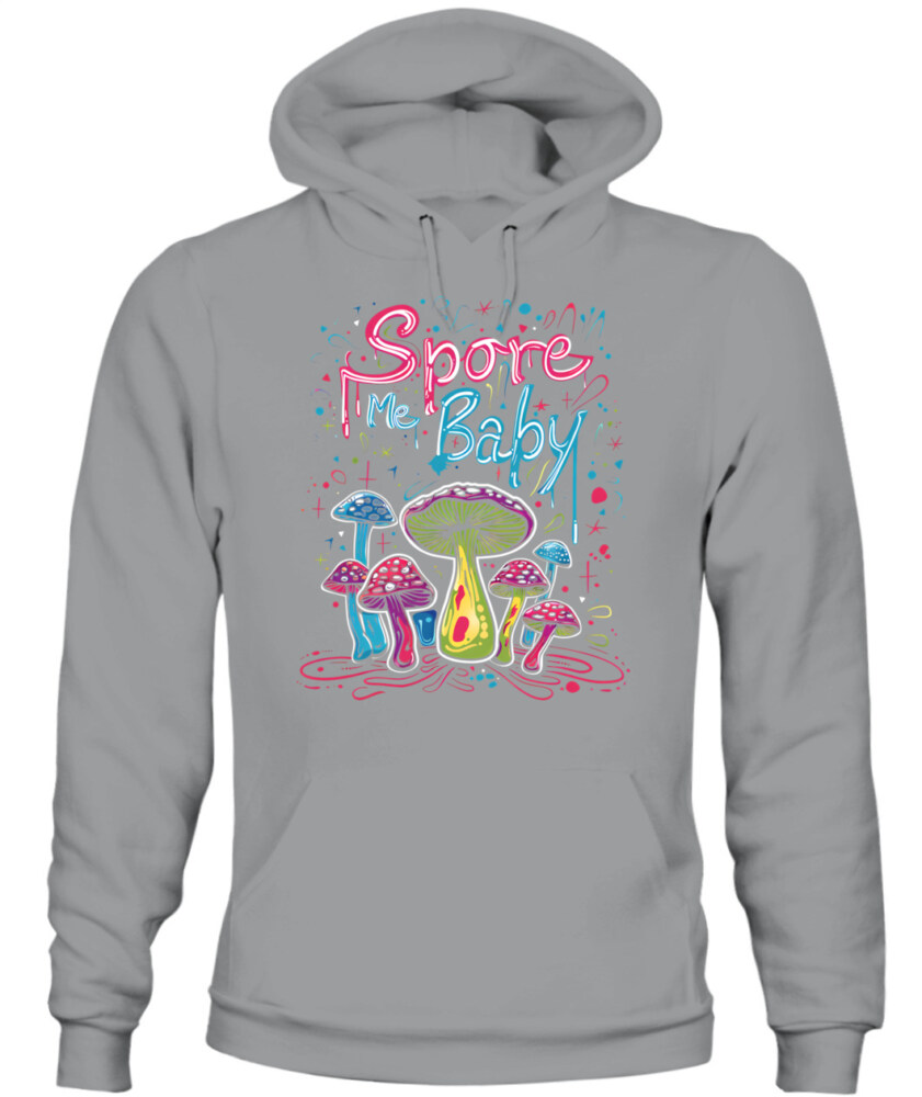 Spore Me, Baby – Psychedelic Mushroom Shirt for Fungi Lovers