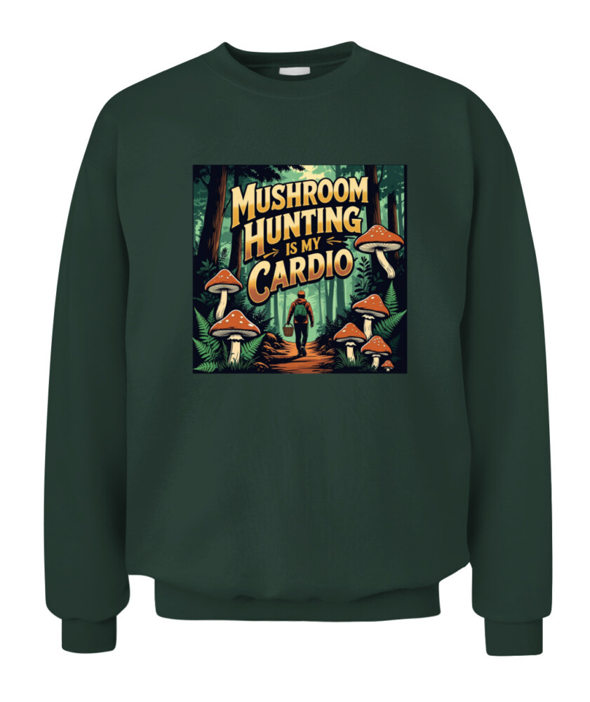 Only Here for the Morels Shirt – Funny Mushroom Foraging Tee – Retro Hippie Nature Lover Gift