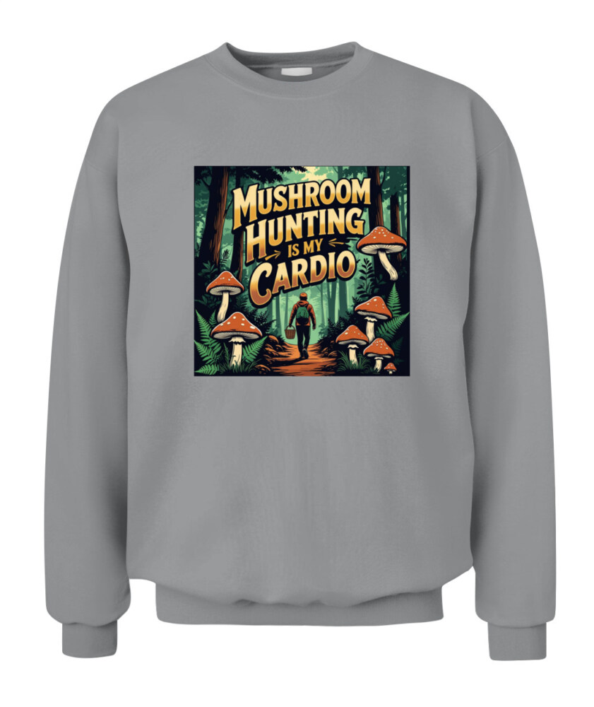 Only Here for the Morels Shirt – Funny Mushroom Foraging Tee – Retro Hippie Nature Lover Gift