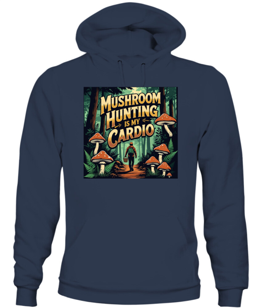 Only Here for the Morels Shirt – Funny Mushroom Foraging Tee – Retro Hippie Nature Lover Gift