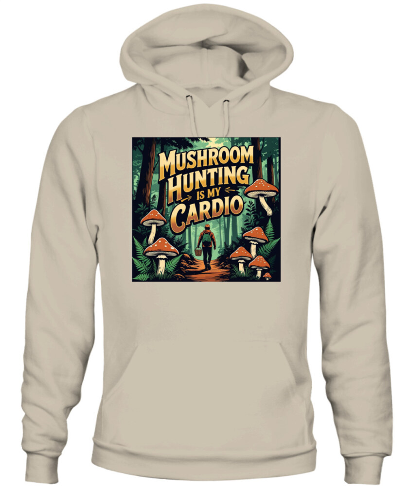 Only Here for the Morels Shirt – Funny Mushroom Foraging Tee – Retro Hippie Nature Lover Gift