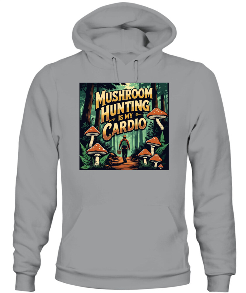 Only Here for the Morels Shirt – Funny Mushroom Foraging Tee – Retro Hippie Nature Lover Gift